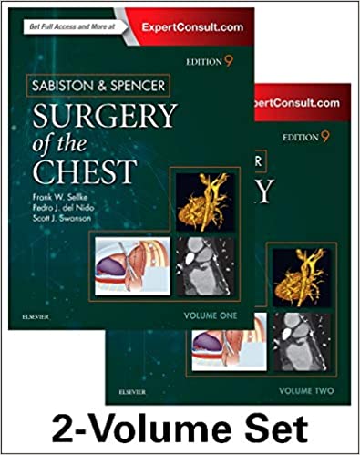 SABISTON & SPENCER SURGERY OF THE CHEST, 9E, 2 VOLS. SET (HB)