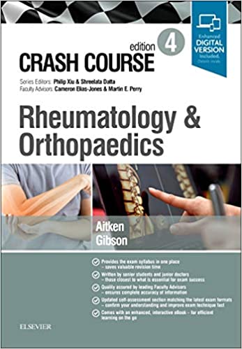 CRASH COURSE RHEUMATOLOGY AND ORTHOPAEDICS, 4E (PB)