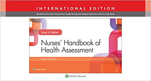 NURSES HANDBOOK OF HEALTH ASSESSMENT 9ED (IE) (HB 2017) 