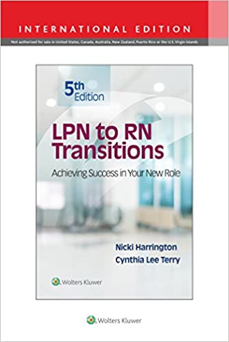 LPN TO RN TRANSITIONS: ACHIEVING SUCCESS IN YOUR NEW ROLE, 5E (PB)