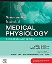 GUYTON & HALL TEXTBOOK OF MEDICAL PHYSIOLOGY: THIRD SOUTH ASIA EDITION