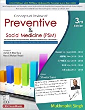 CONCEPTUAL REVIEW OF PREVENTIVE AND SOCIAL MEDICINE (PSM) 3ED (PB 2020)